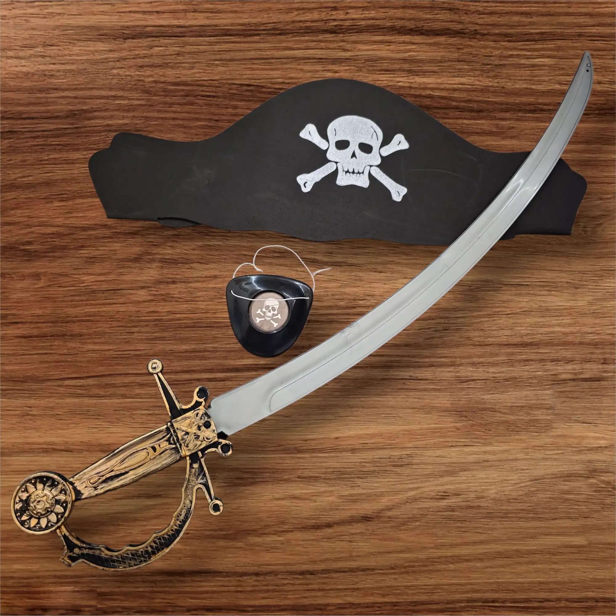 Set accessoires pirate épée 3pcs