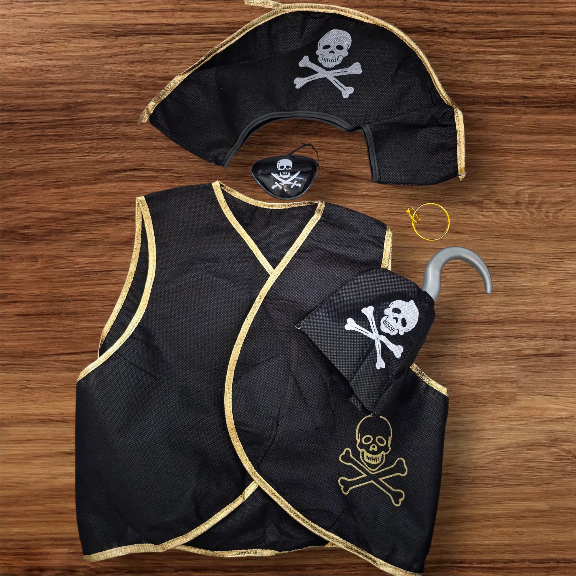 Set accessoires pirate pour enfant 5pcs